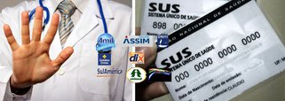 Médicos protestam contra planos de saúde