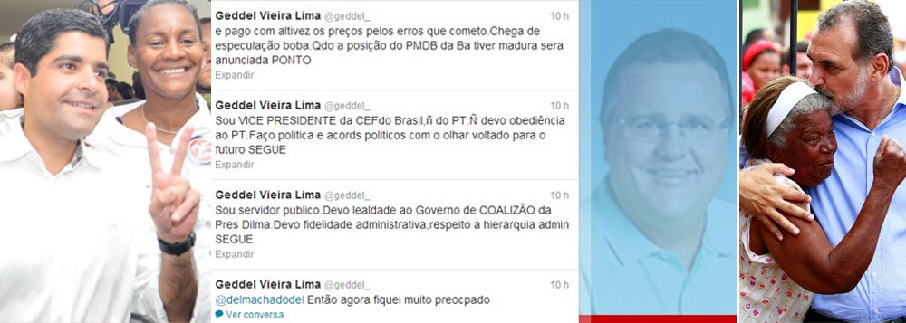 PMDB deve anunciar apoio em Salvador nesta segunda