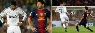 Tudo igual no duelo entre Messi e Cristiano Ronaldo