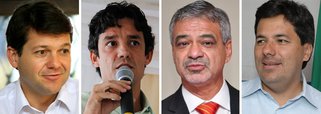 Geraldo, Humberto e Daniel votam agora pela manhã 