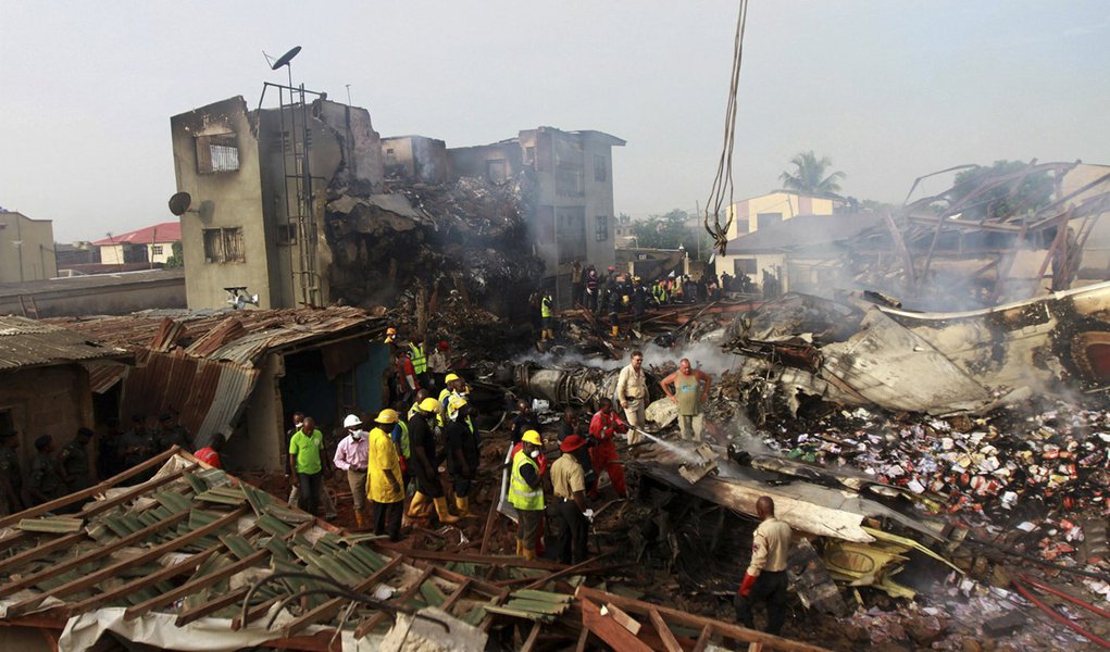 Vítimas de acidente na Nigéria chegam a 159