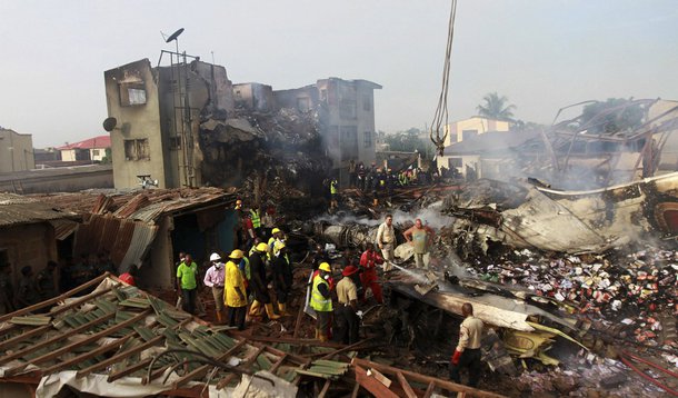 Vítimas de acidente na Nigéria chegam a 159