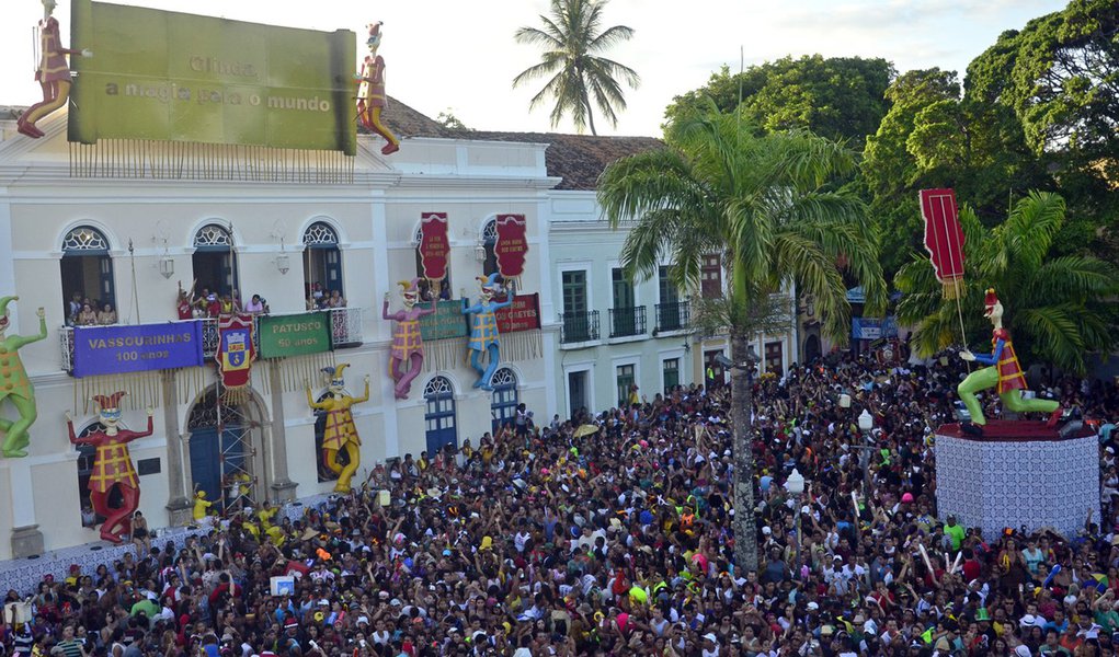 Olinda: Carnaval com 2,1 milhões de foliões e receita de R$ 60 milhões