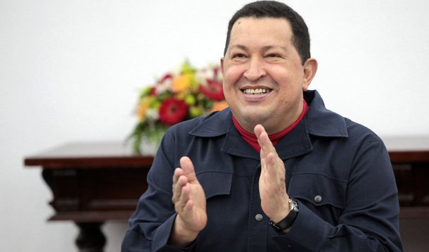 Hugo Chávez tem 54,8% das intenções de voto