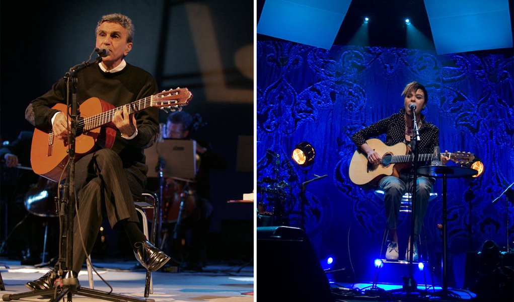 Caetano e Gadú fazem show em Pernambuco