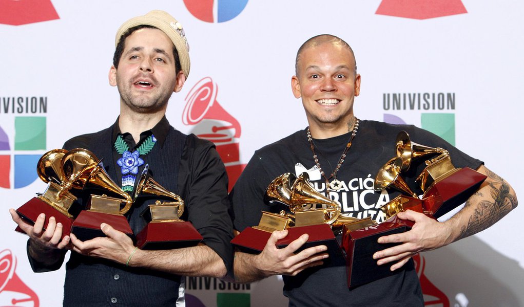 Calle 13 bate todos os recordes do Grammy Latino