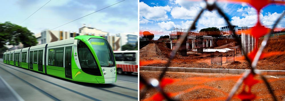 Governo confirma: Brasília não terá VLT para a Copa