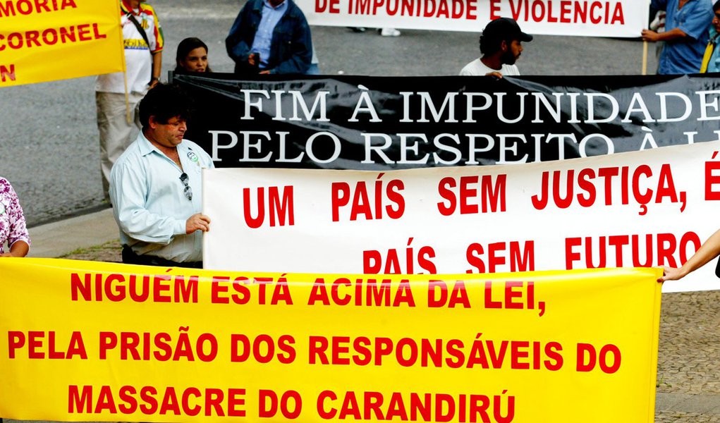 Massacre do Carandiru vai a julgamento em janeiro