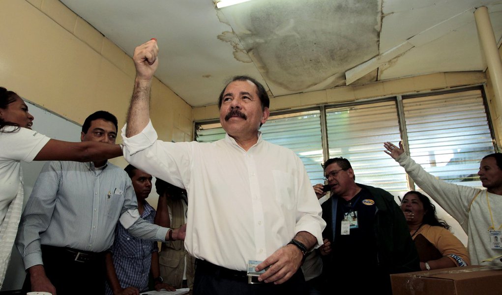 Vitória esmagadora para Daniel Ortega na Nicarágua