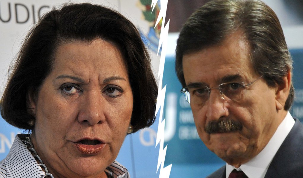 Novo racha entre Eliana Calmon e Peluso