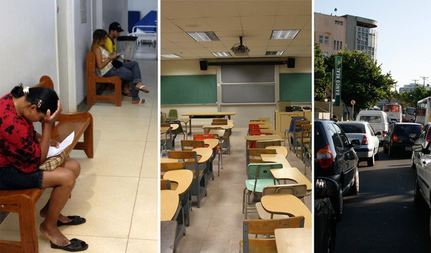 Cresce a insatisfação com os serviços públicos