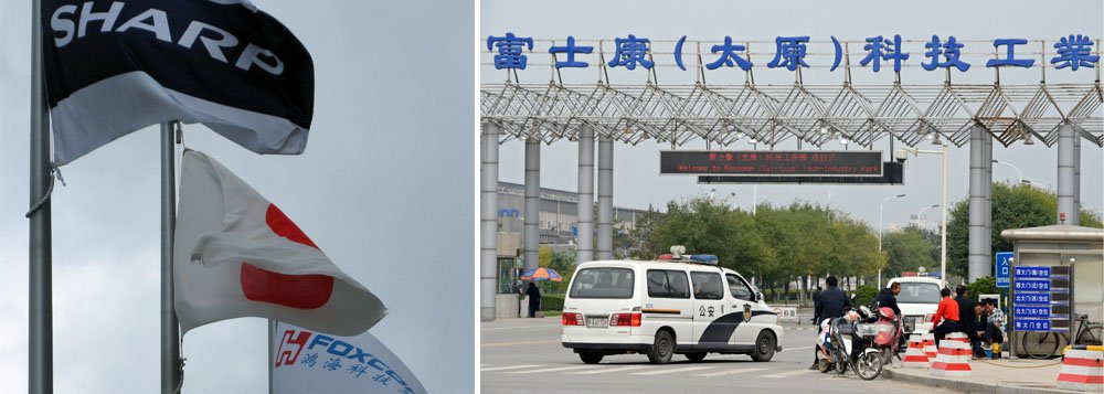 Foxconn reabre fábrica na China