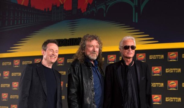 Led Zeppelin evita questões sobre reencontro