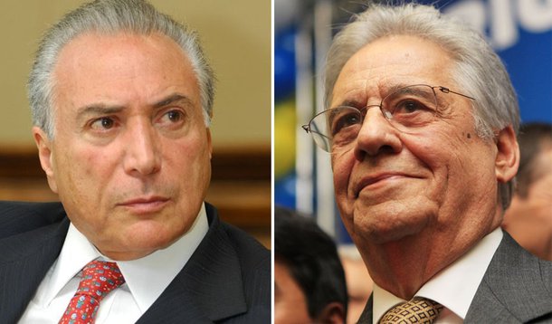 Temer concorda com FHC e vê "mania de ideologizar"