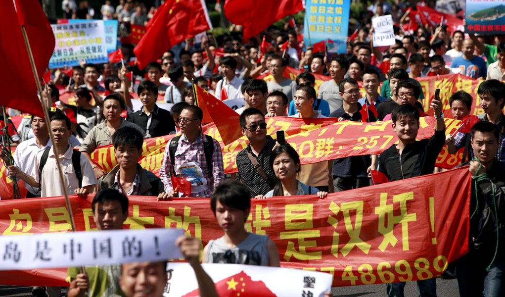 China tem novos protestos anti-Japão