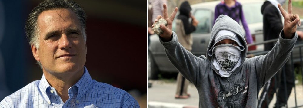 Bomba: Palestinos não têm interesse na paz, diz Romney