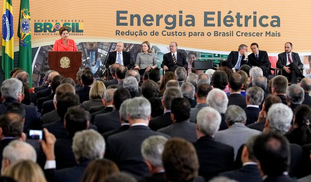 Dilma: redução no preço da energia é medida histórica