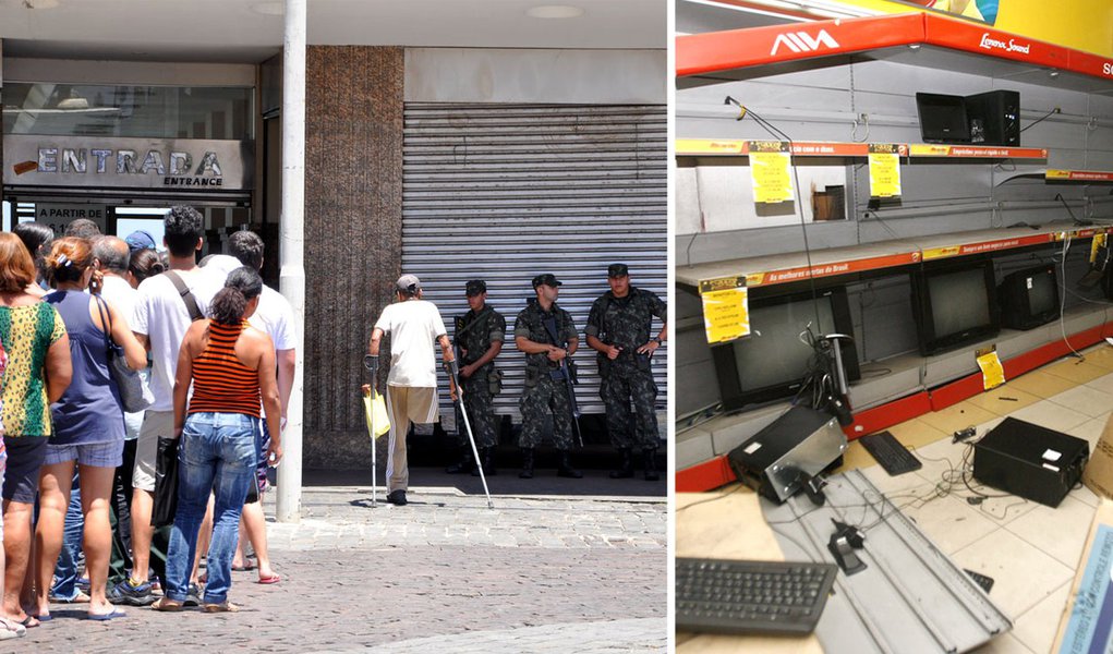 Greve de PMs prejudica comércio em Salvador