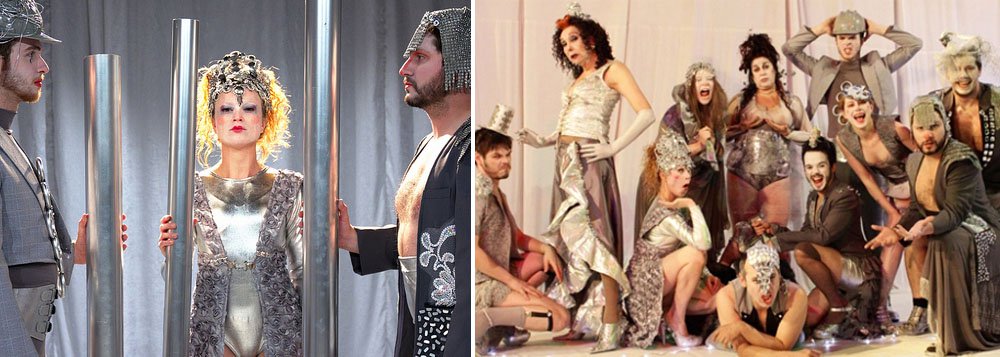 Os Satyros, em cartaz com Cabaret Stravaganza