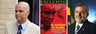 "Lula era o chefe", diz Valério (em off) a Veja