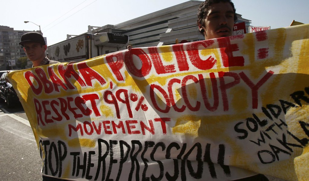 "Occupy Wall St." pode virar marca registrada