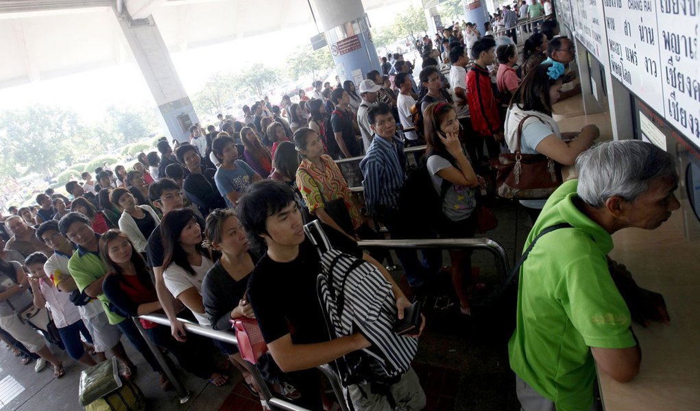 Governo da Tailândia decreta férias extraordinárias