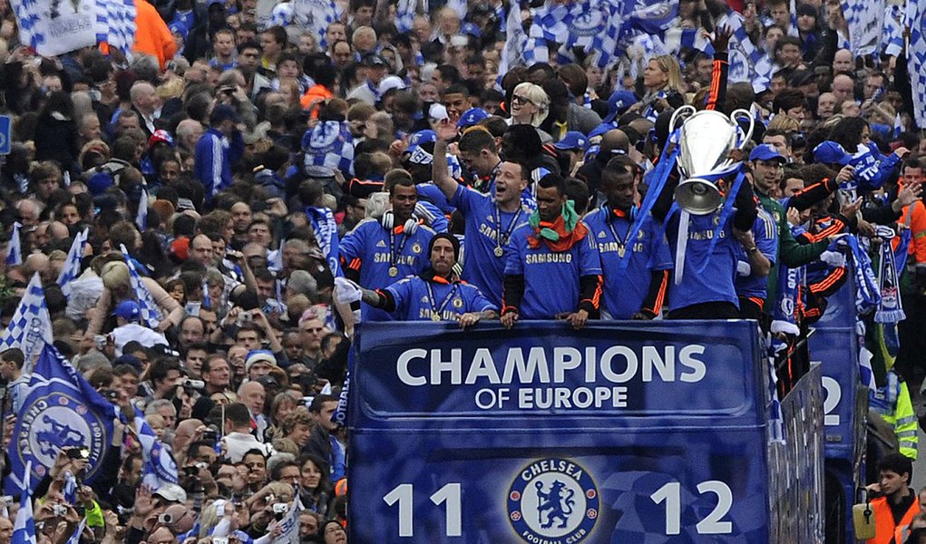 Chelsea tem festa em Londres