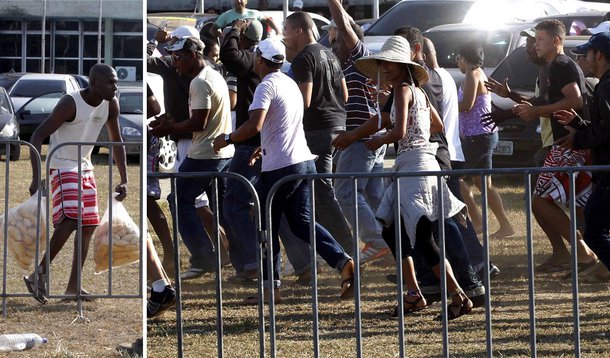 Alimentos viram moeda de troca em greve na Bahia