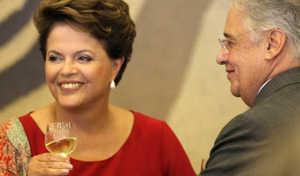 Adivinhe quem vem para jantar no Alvorada?