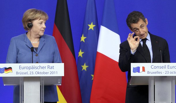 Não há acordo sobre crise, dizem Merkel e Sarkozy