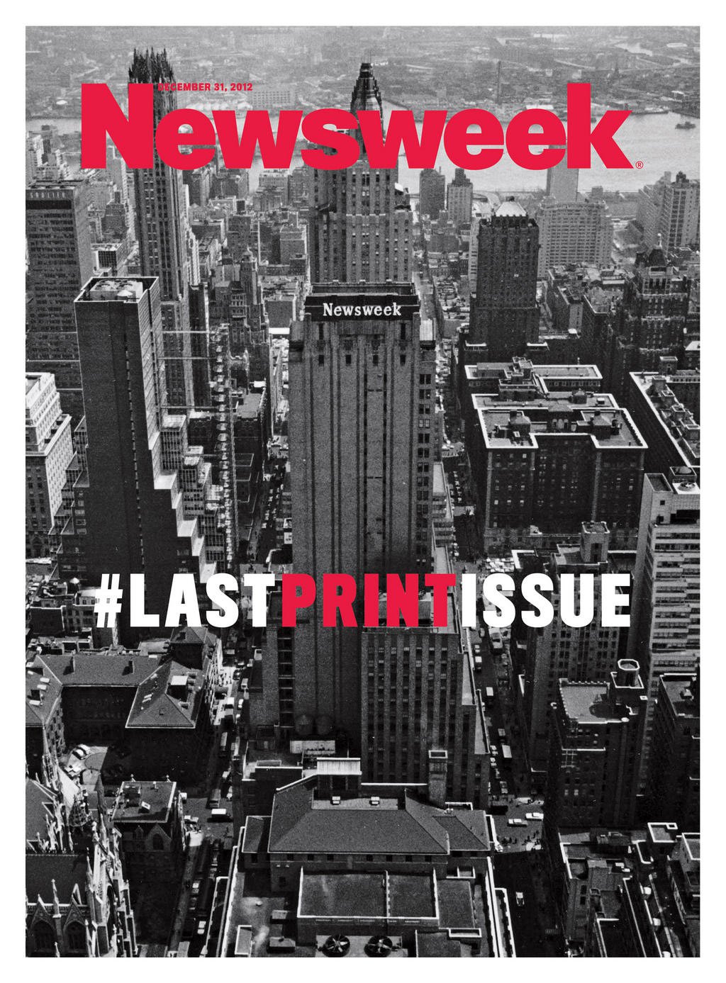 Newsweek faz sua última capa impressa