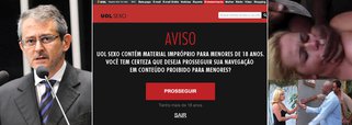 Uol mostra estupro para quem diz ter 18 anos
