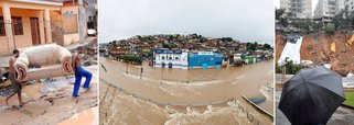 Chuvas: já são 12 as cidades em emergência