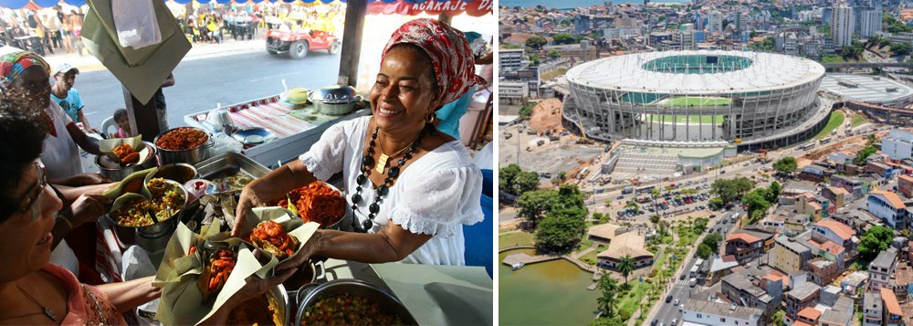 Fifa libera acarajé só no entorno da Fonte Nova