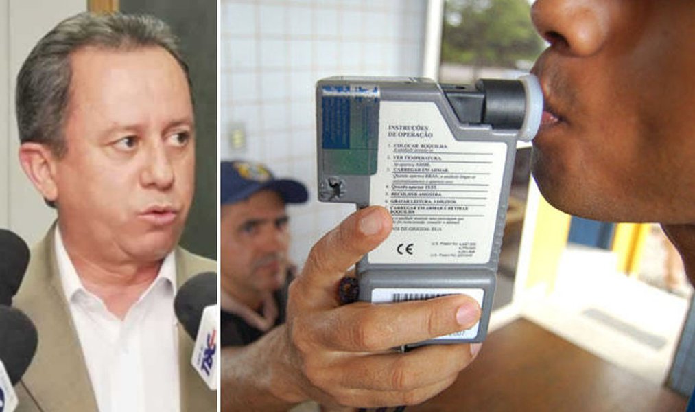 Detran é capaz de detectar embriaguez sem bafômetro