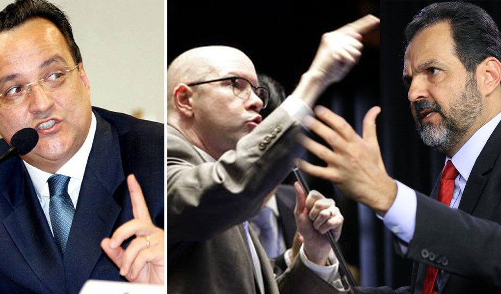 Demóstenes, com Dadá e PJ, tentou derrubar Agnelo