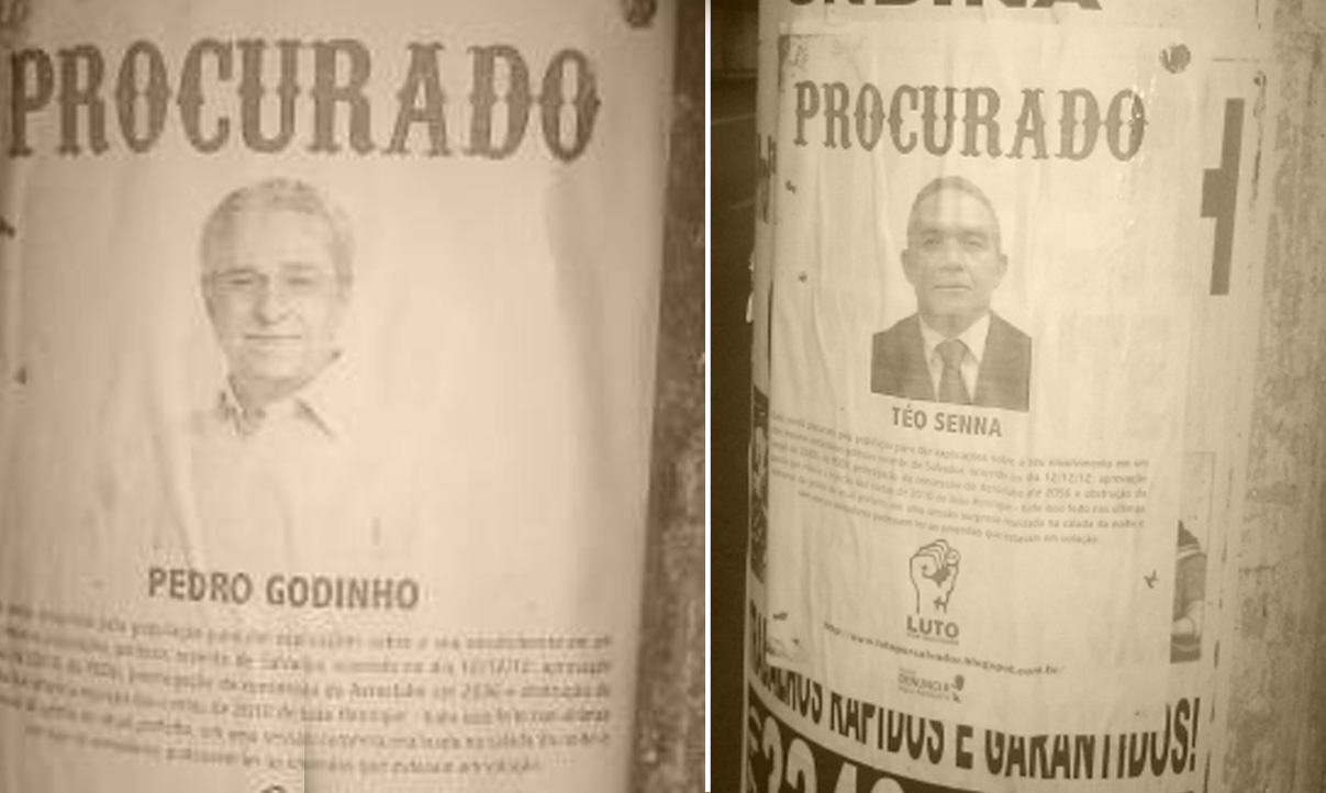 Grupo protesta aprovação da Louos e do PDDU