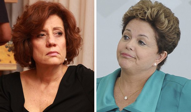 Animada, Miriam bate em Dilma dia sim, dia sim