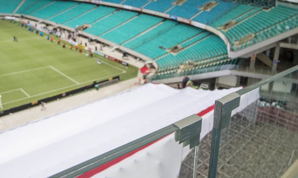 Fifa quer tirar vidraça de R$ 1 milhão da Fonte Nova