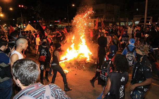 Protesto contra tarifa de ônibus acontece 5ª-feira