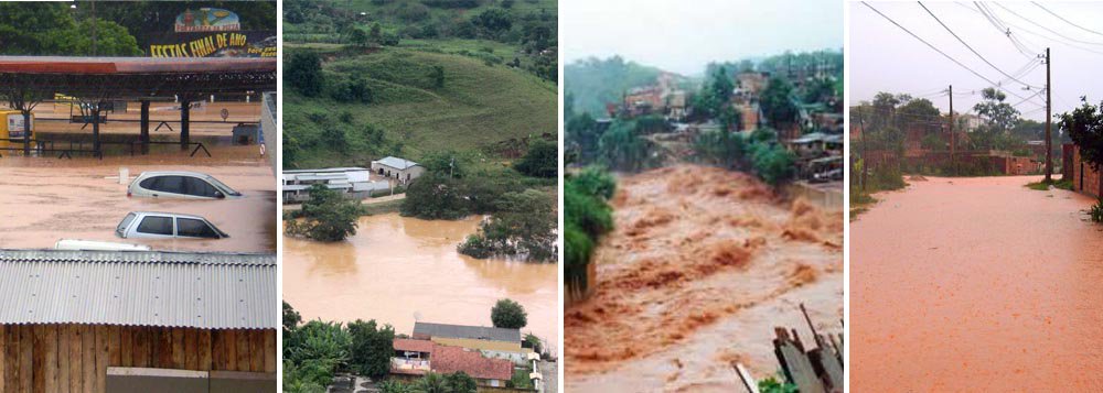 Só quatro cidades de Minas terão verba contra enchentes