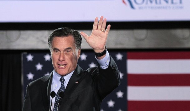 Mitt Romney será o adversário de Obama