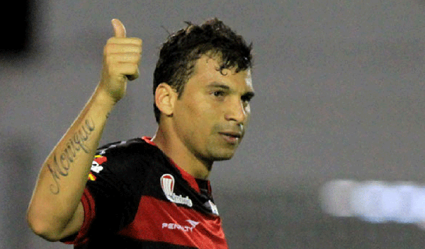 O adeus do artilheiro