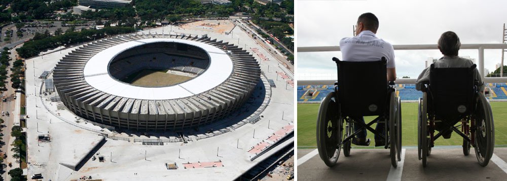 Novo Mineirão desrespeita pessoas com deficiência