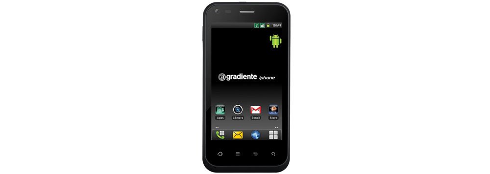 Gradiente lança família de celulares "IPHONE"