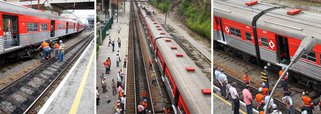 Choque entre trens deixa 24 feridos em São Paulo