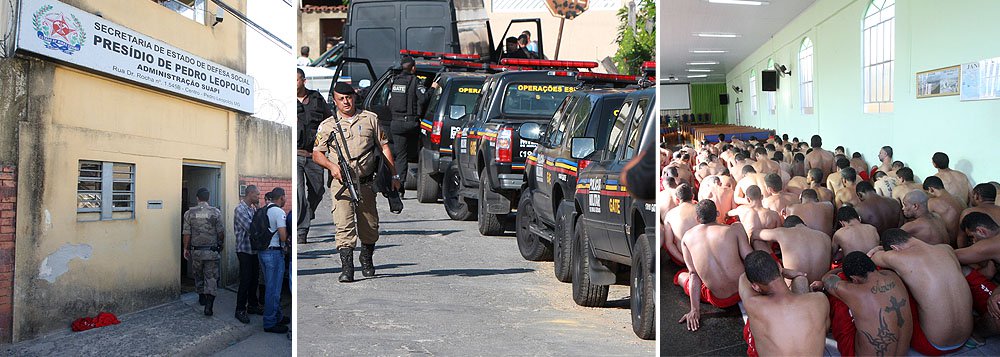 Pavor em rebelião em penitenciária da Grande BH