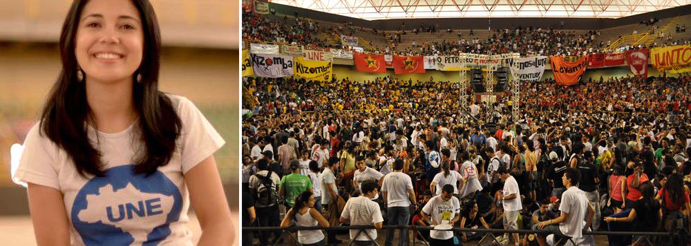 Conterrânea de Lula é eleita presidente da UNE
