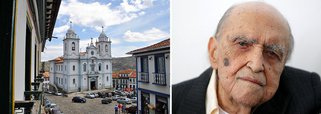 Na histórica Diamantina de JK, Niemeyer é maltratado