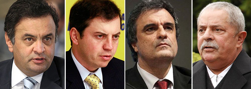 Aécio escala Castro contra Cardozo mirando Lula